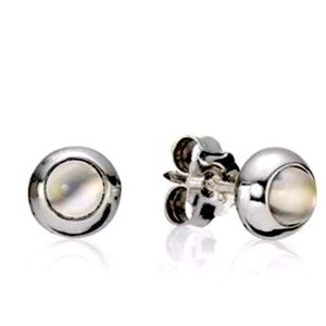 Pandora rare “moonlights kiss” moonstone earrings